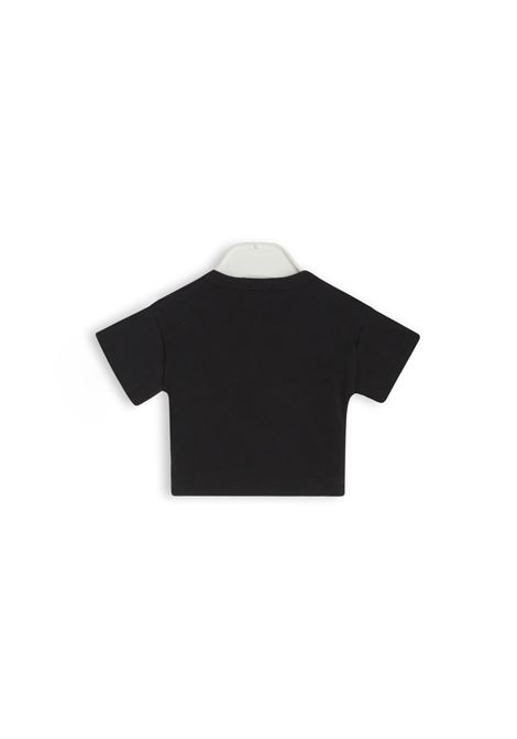 T-shirt crop con logo GCDS KIDS | C1GJQC573T103999B